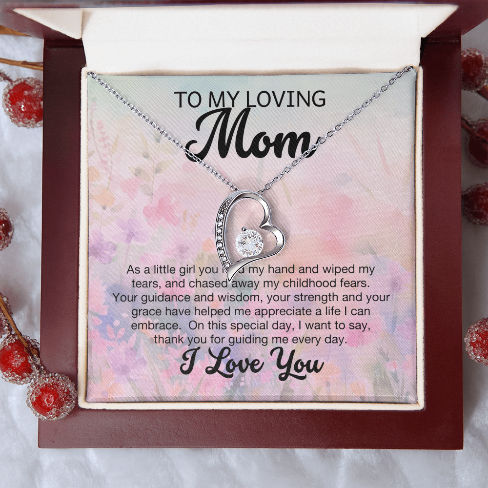 Forever Love Necklace To My Mom – Perfect Mother's Day Gift
