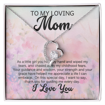 Forever Love Necklace To My Mom – Perfect Mother's Day Gift