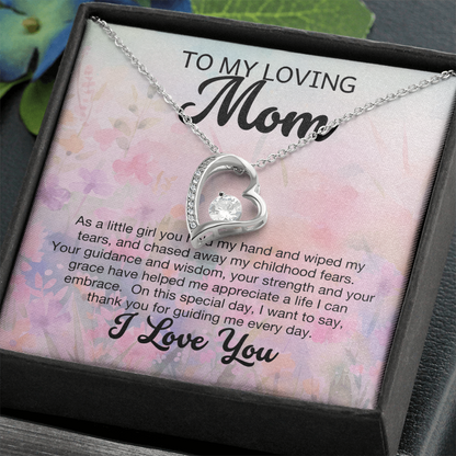 Forever Love Necklace To My Mom – Perfect Mother's Day Gift
