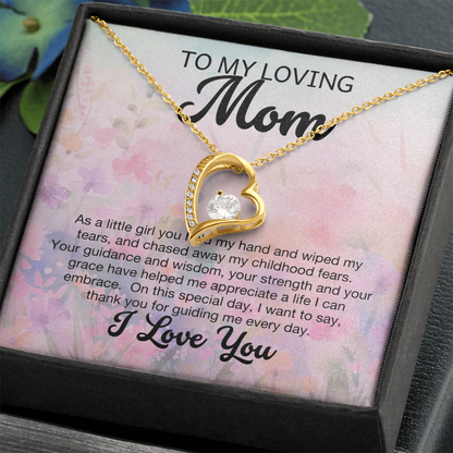 Forever Love Necklace To My Mom – Perfect Mother's Day Gift